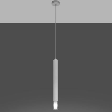 Luster na sajli VIZIER 1xG9/12W/230V bela