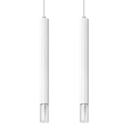 Luster na sajli VIZIER 2xG9/40W/230V bela
