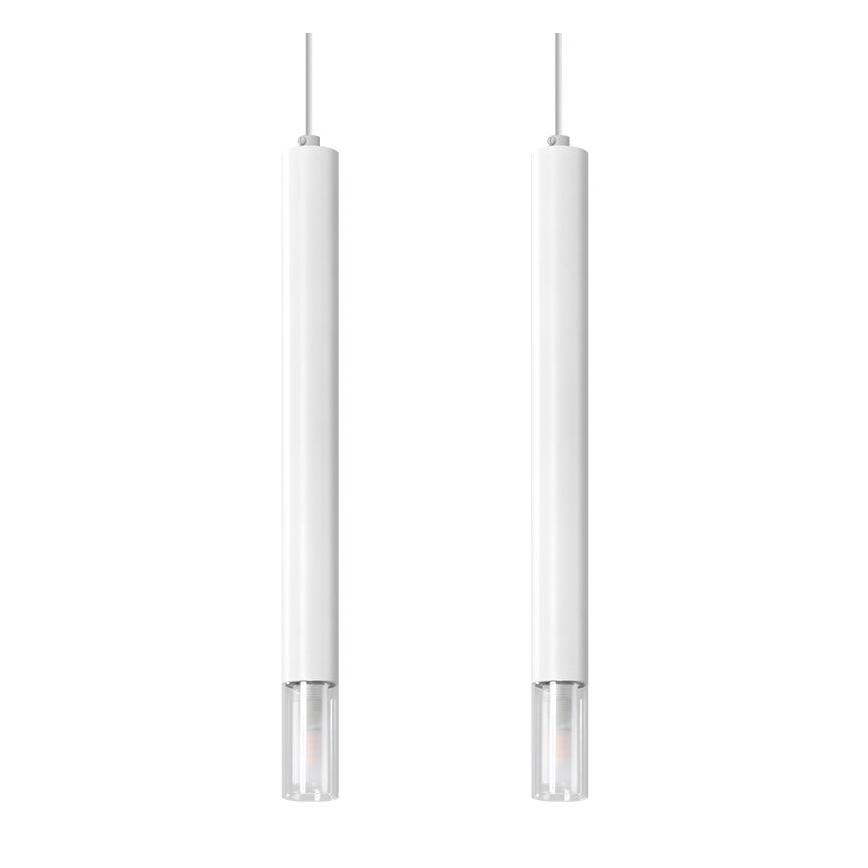 Luster na sajli VIZIER 2xG9/40W/230V bela