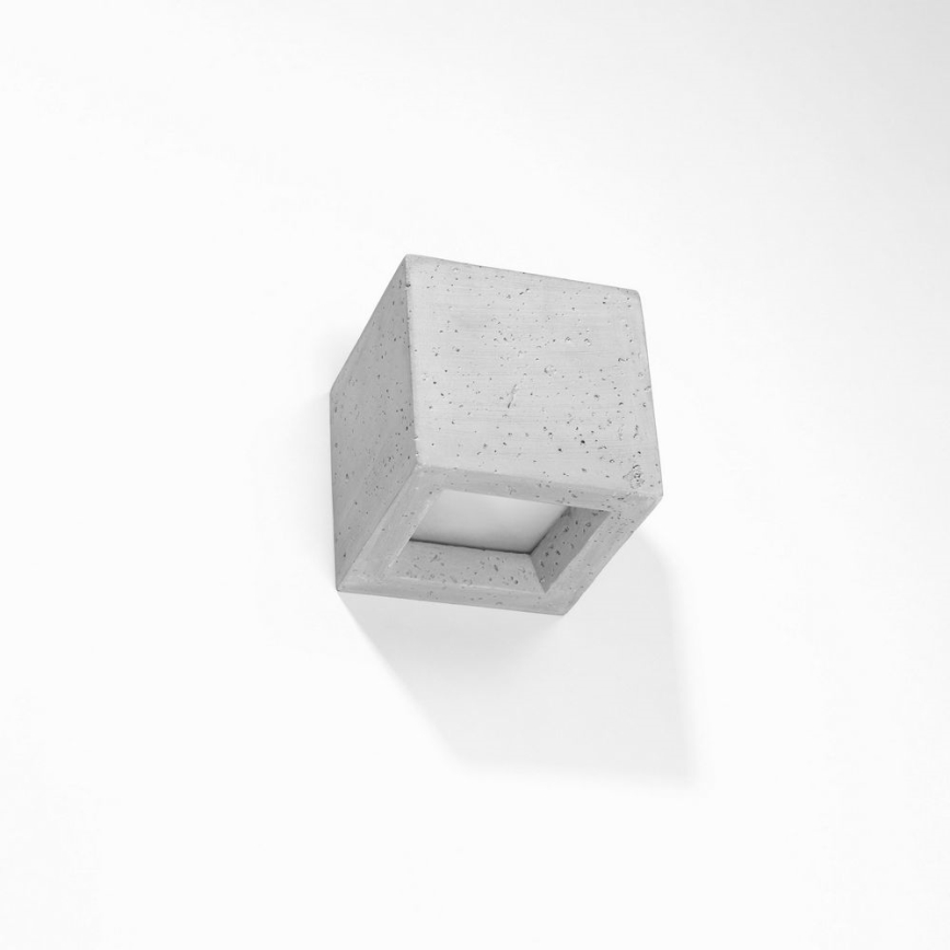 Zidno svetlo LEO 1xG9/40W/230V beton