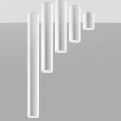 Spot svetiljka LAGOS 1xGU10/10W/230V 10 cm bela