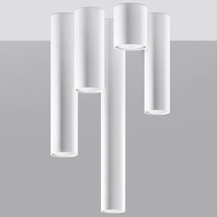 Spot svetiljka LAGOS 1xGU10/10W/230V 10 cm bela