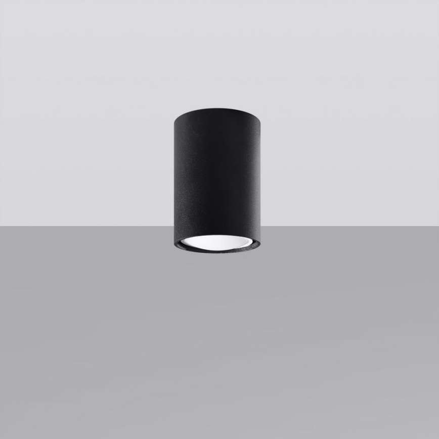 Spot svetiljka LAGOS 1xGU10/10W/230V 10 cm crna