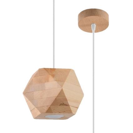 Viseći luster na sajli WOODY 1xGU10/40W/230V hrast