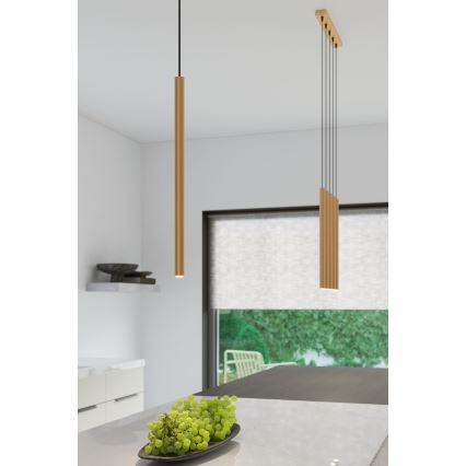 Luster na sajli PASTELO 3xG9/8W/230V zlatni