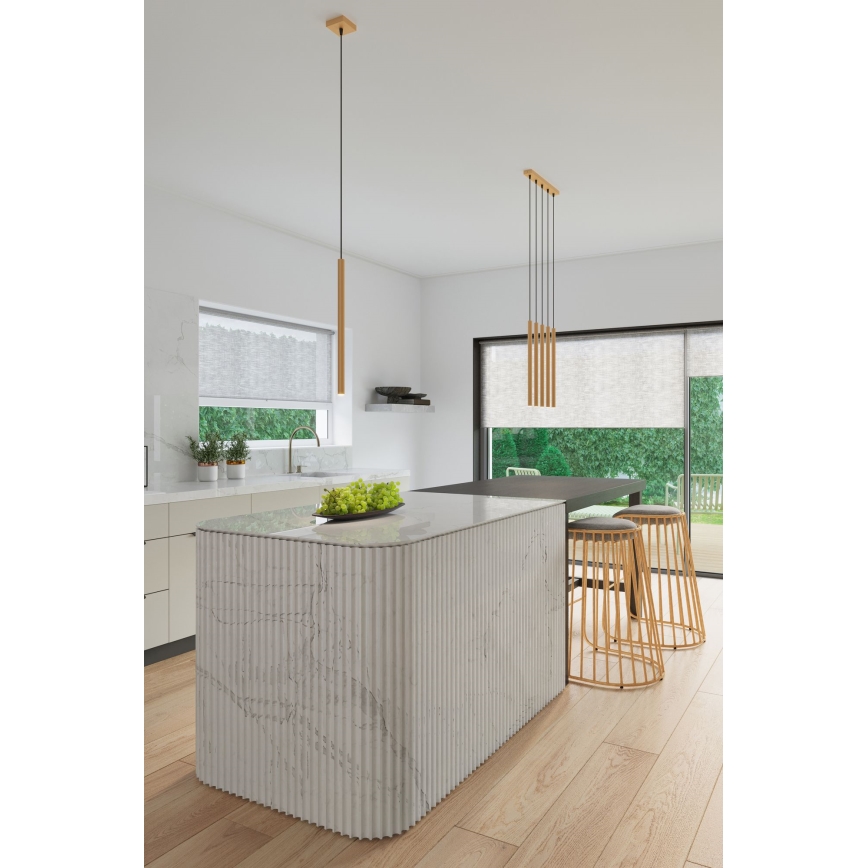 Luster na sajli PASTELO 3xG9/8W/230V zlatni