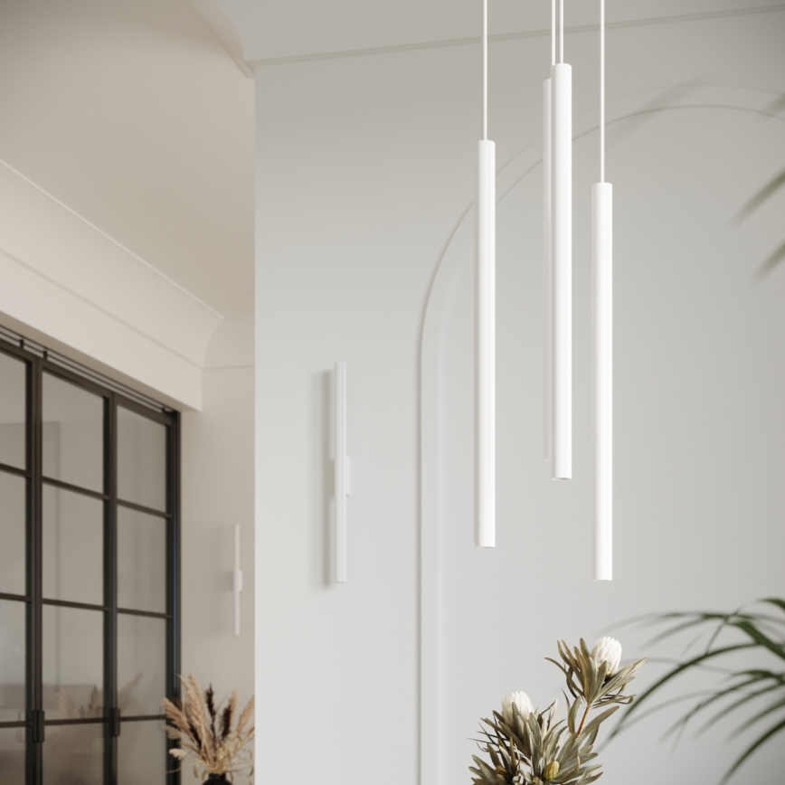 Luster na sajli PASTELO 5xG9/8W/230V bela