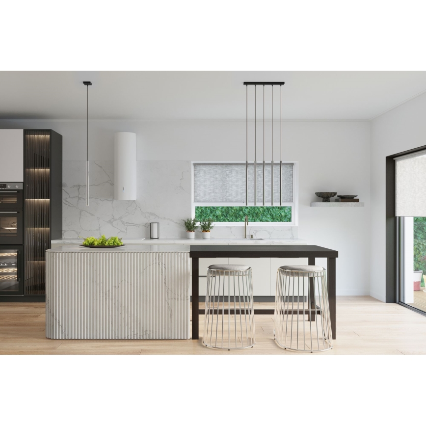 Luster na sajli PASTELO 1xG9/8W/230V sjajni hrom