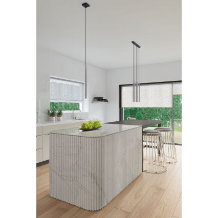 Luster na sajli PASTELO 1xG9/8W/230V sjajni hrom