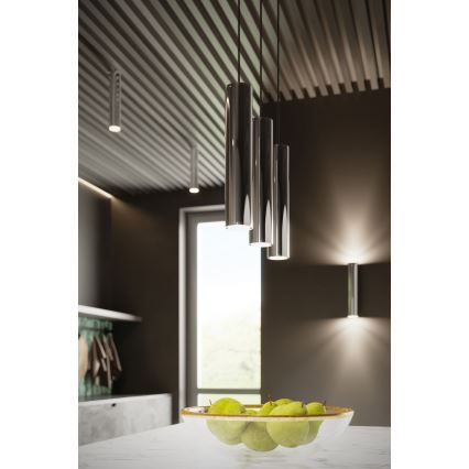 Luster na sajli LAGOS 1xGU10/10W/230V sjajni hrom