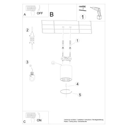 LED ugradno spot svetlo ZOE LED/9W/230V belo