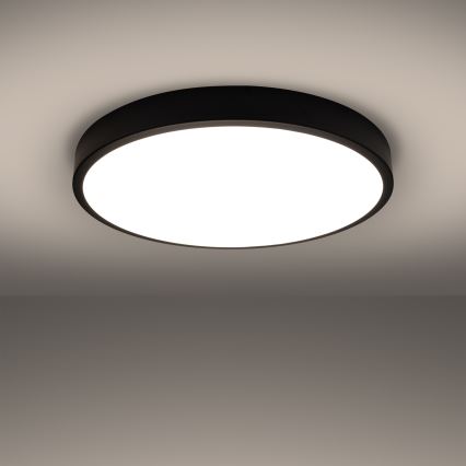 LED plafonsko svetlo ONYX LED/48W/230V, prečnika 60 cm, crno