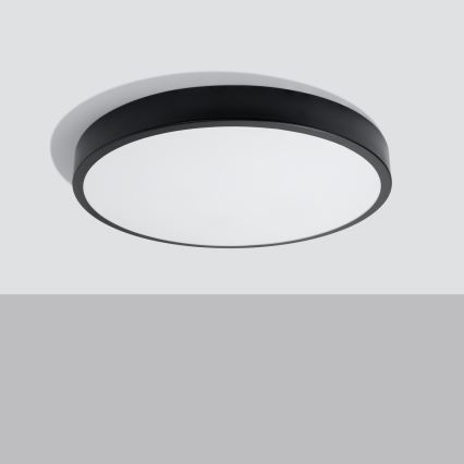 LED plafonsko svetlo ONYX LED/48W/230V, prečnika 60 cm, crno