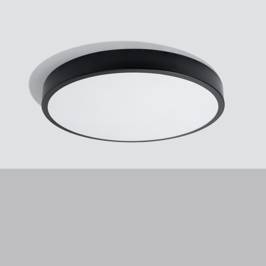 LED plafonsko svetlo ONYX LED/48W/230V, prečnika 60 cm, crno