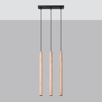 Luster na sajli PASTELO 3xG9/8W/230V buk