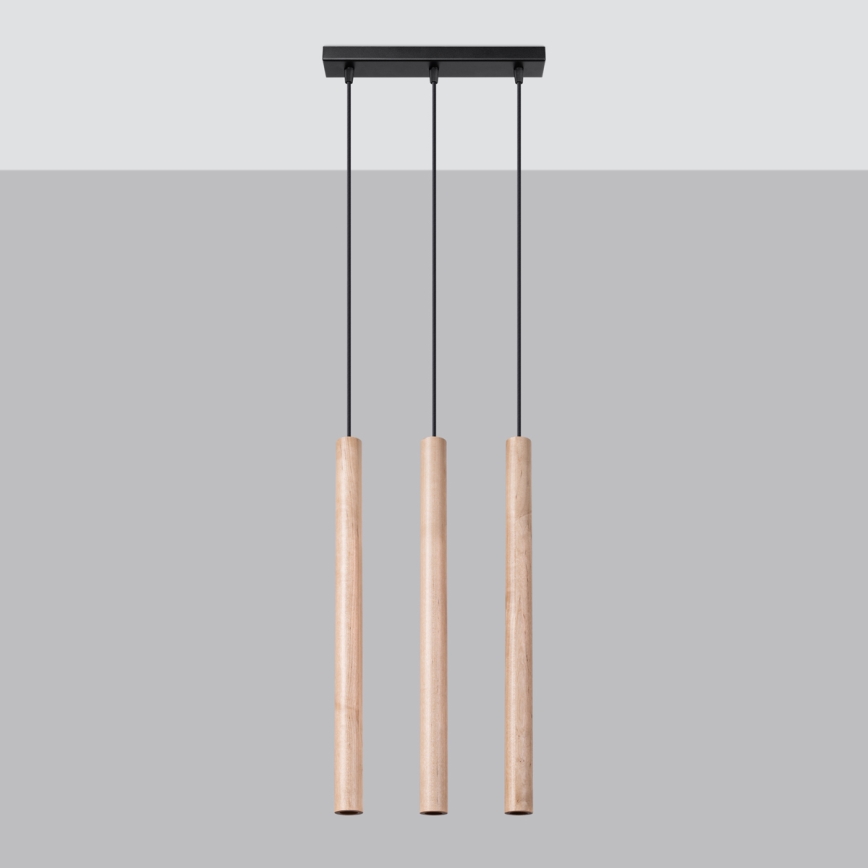 Luster na sajli PASTELO 3xG9/8W/230V buk