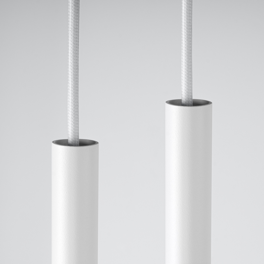 Luster na sajli PASTELO 2xG9/8W/230V bela