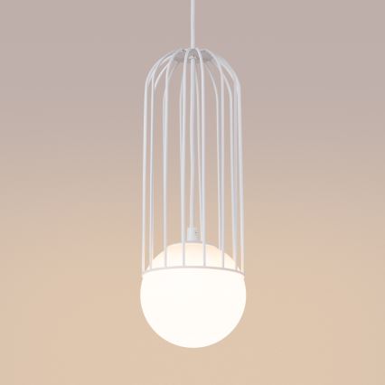 Luster na sajli BRINA 1xG9/8W/230V bela
