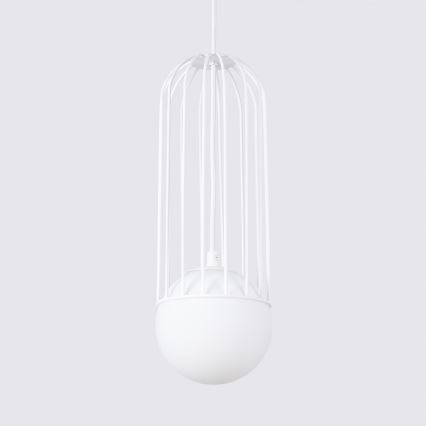 Luster na sajli BRINA 1xG9/8W/230V bela