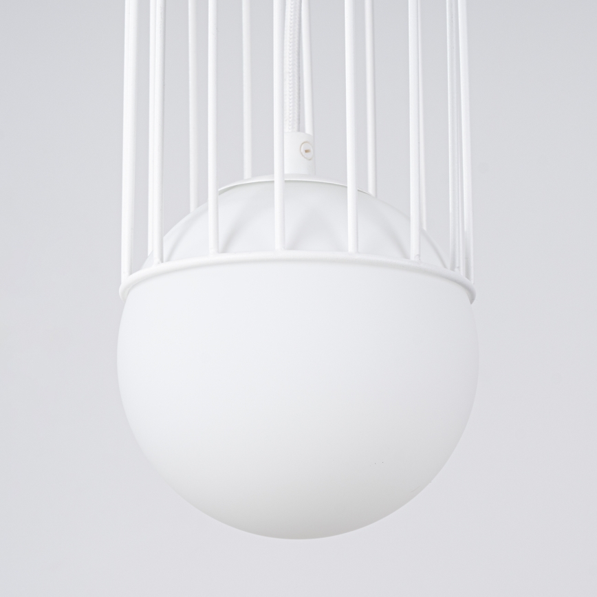 Luster na sajli BRINA 1xG9/8W/230V bela