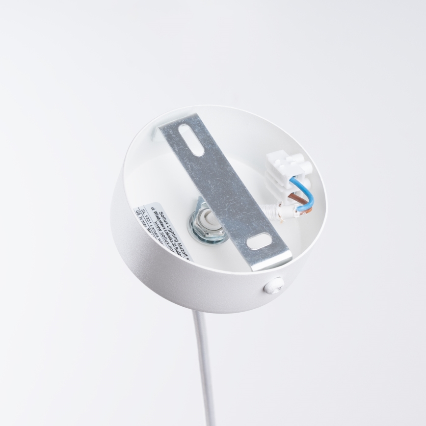 Luster na sajli BRINA 1xG9/8W/230V bela