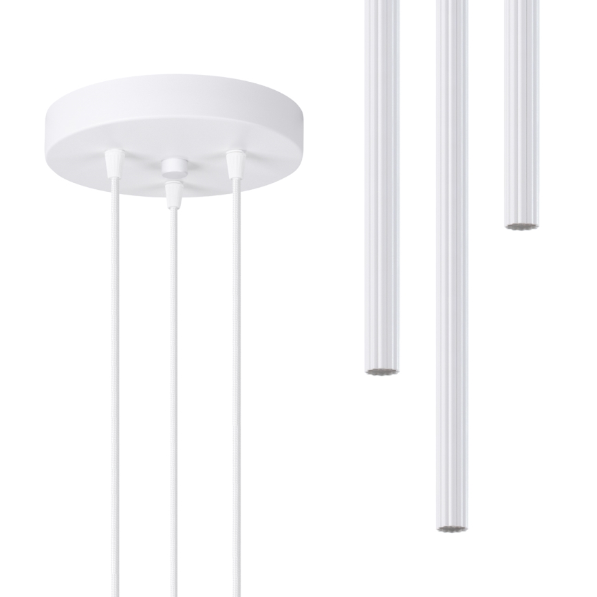 Luster na sajli ARCHE 3xG9/8W/230V bela