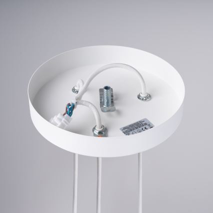 Luster na sajli ARCHE 3xG9/8W/230V bela