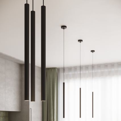 Luster na sajli ARCHE 3xG9/8W/230V crni