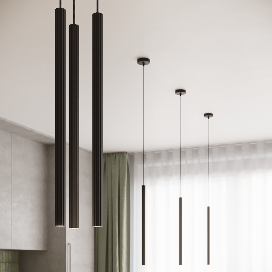 Luster na sajli ARCHE 3xG9/8W/230V crni
