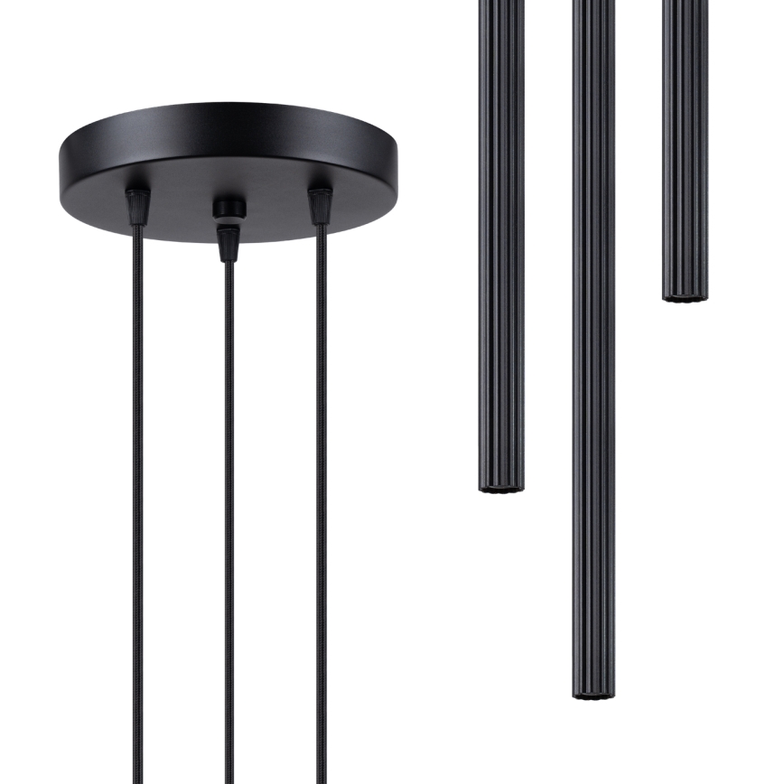 Luster na sajli ARCHE 3xG9/8W/230V crni