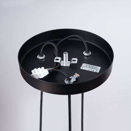 Luster na sajli ARCHE 3xG9/8W/230V crni