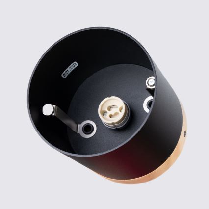 Spot svetiljka RIF 1xGU10/10W/230V Ø 12 cm crna