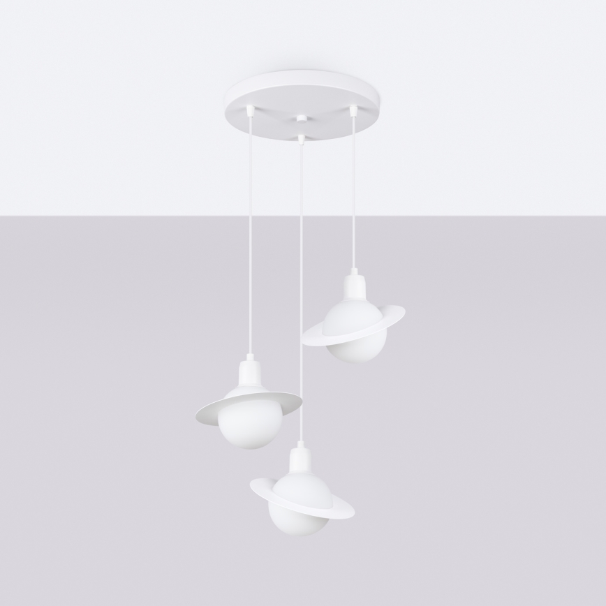 Luster na sajli HYPERION 3xG9/8W/230V beli
