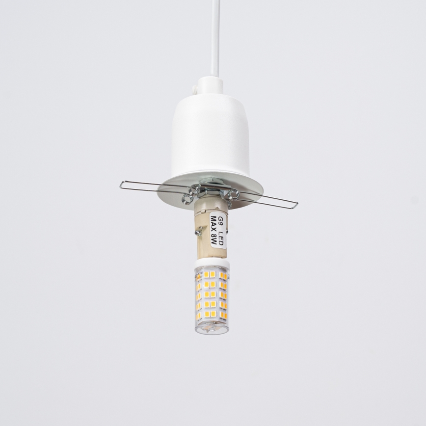 Luster na sajli HYPERION 3xG9/8W/230V beli