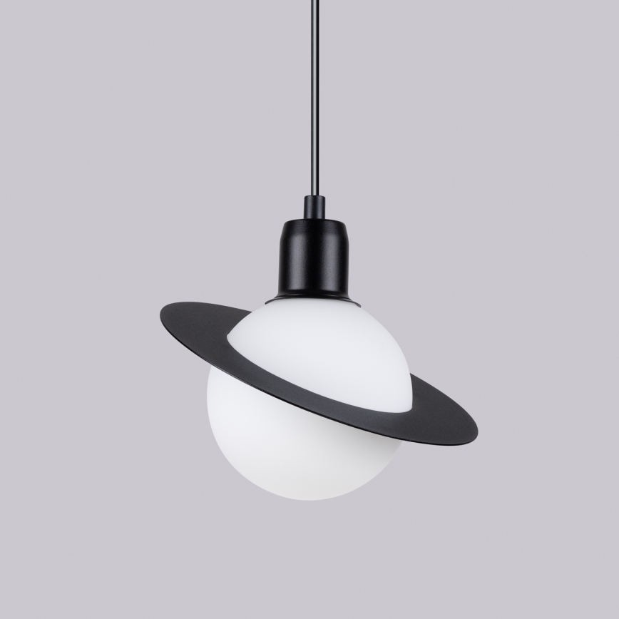 Luster na lanku HYPERION 1xG9/8W/230V crni