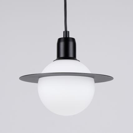Luster na lanku HYPERION 1xG9/8W/230V crni