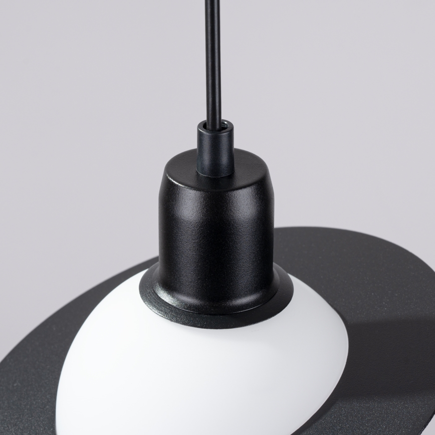 Luster na lanku HYPERION 1xG9/8W/230V crni