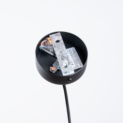 Luster na lanku HYPERION 1xG9/8W/230V crni