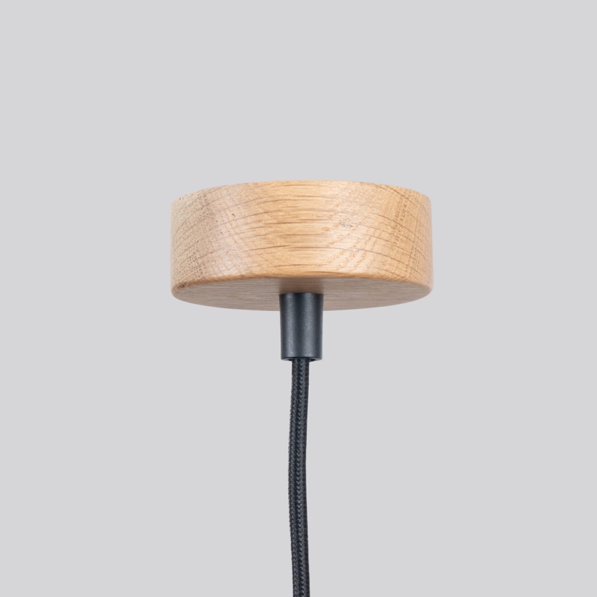 Luster na lanku MAB 1xE27/15W/230V prečnik 22 cm beton/siva