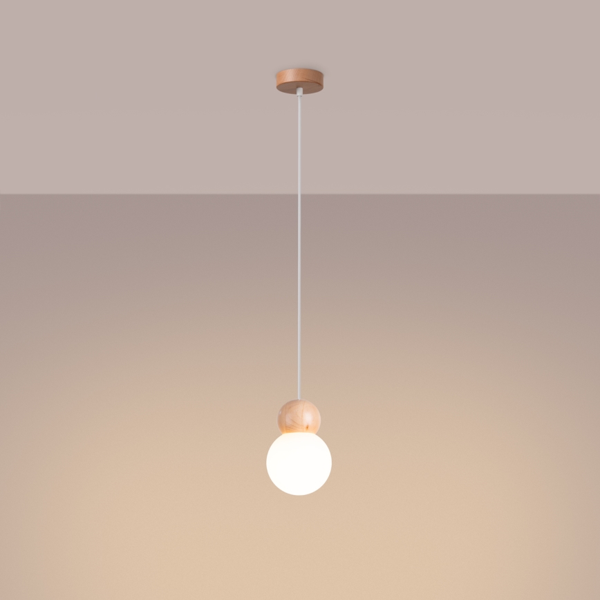 Luster na sajli PEKKA 1xG9/8W/230V bela