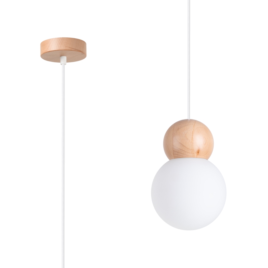 Luster na sajli PEKKA 1xG9/8W/230V bela