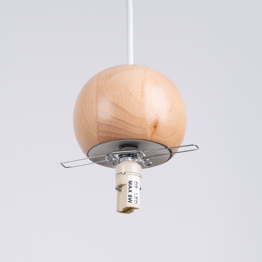 Luster na sajli PEKKA 3xG9/8W/230V beo