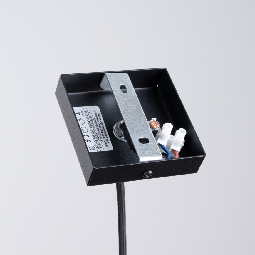 Luster na sajli PRYSM 1xG9/8W/230V crni