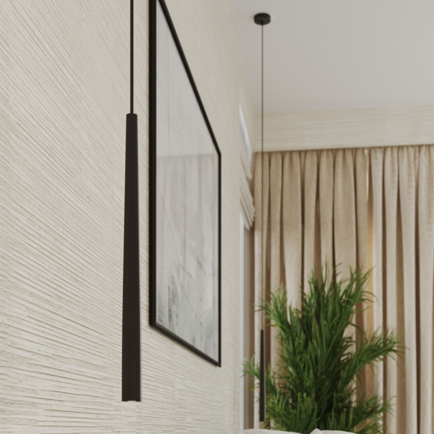 Luster na sajli BLISS 1xG9/8W/230V crna