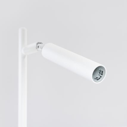 Stona lampa PASTELO 1xG9/8W/230V bela