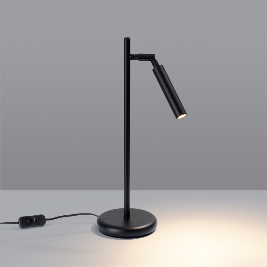 Stona lampa PASTELO 1xG9/8W/230V crna
