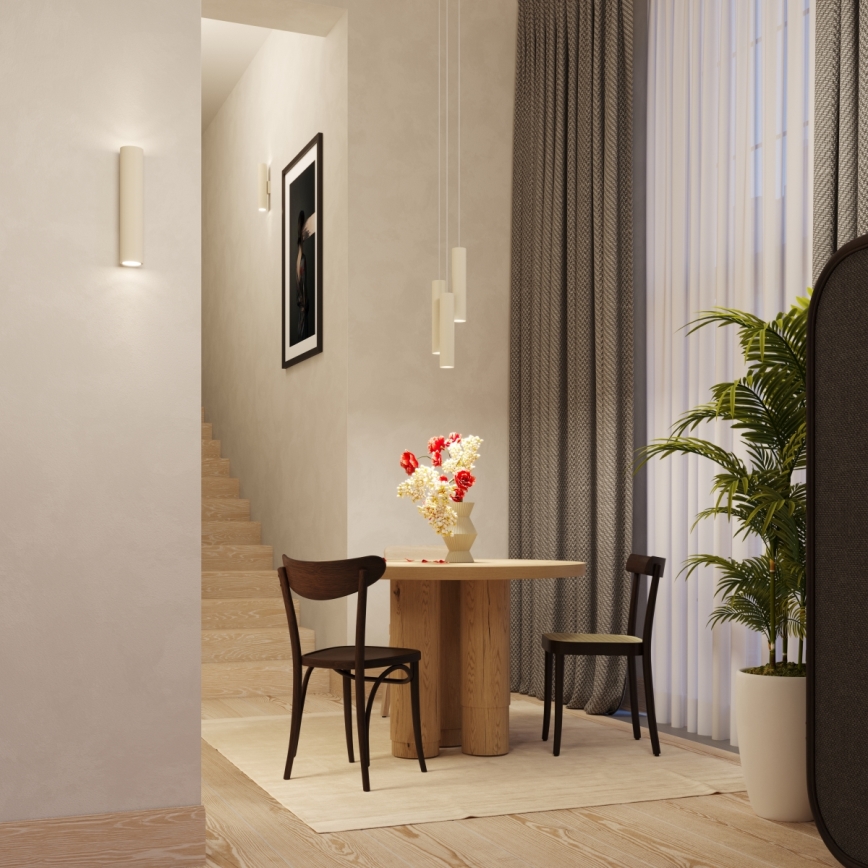 Luster na kablu LAGOS 3xGU10/10W/230V krem boje
