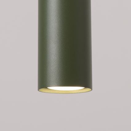 Luster na sajli LAGOS 2xGU10/10W/230V, zelene boje