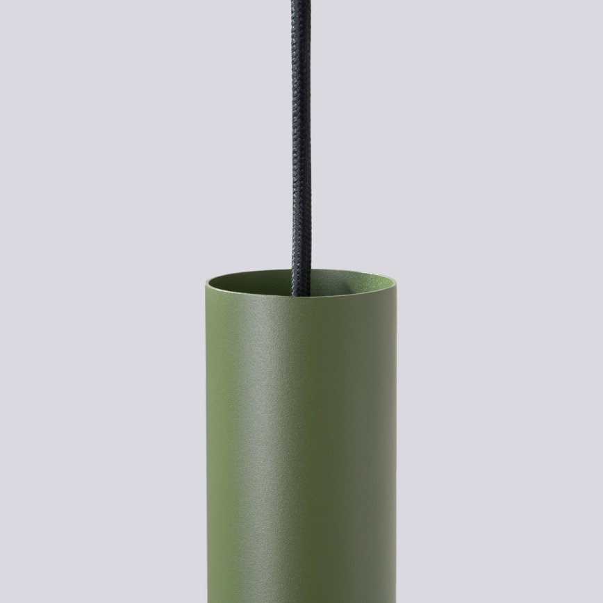Luster na sajli LAGOS 3xGU10/10W/230V zelena
