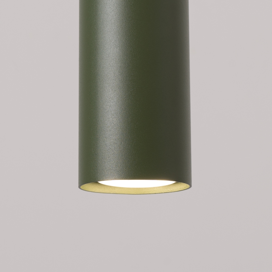Zeleni luster na sajli LAGOS 3xGU10/10W/230V